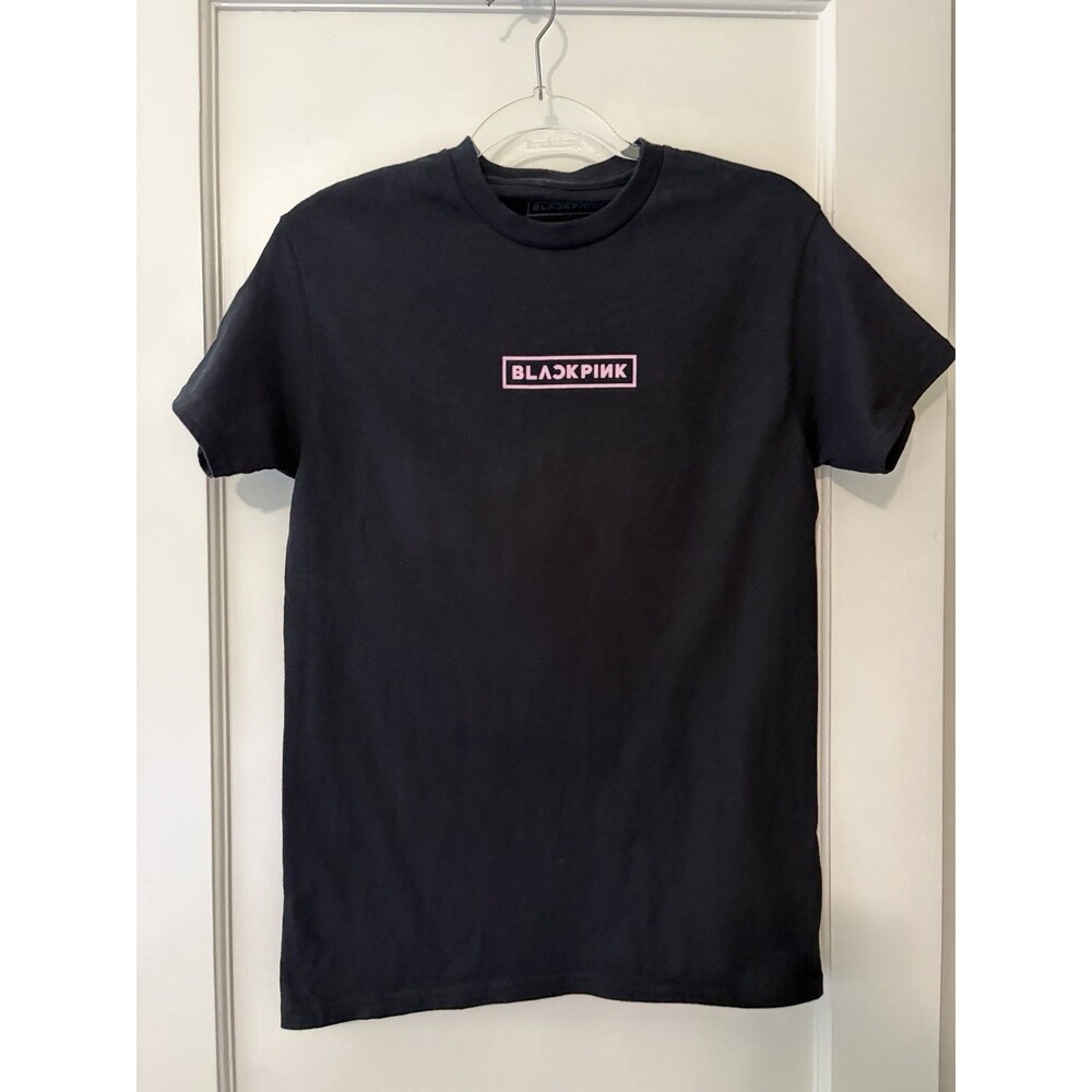 Official BLACKPINK Born Pink World Tour T-Shirt 2023 Black Small K-pop Concert